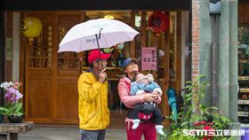 濕冷天氣(記者陳弋攝影)