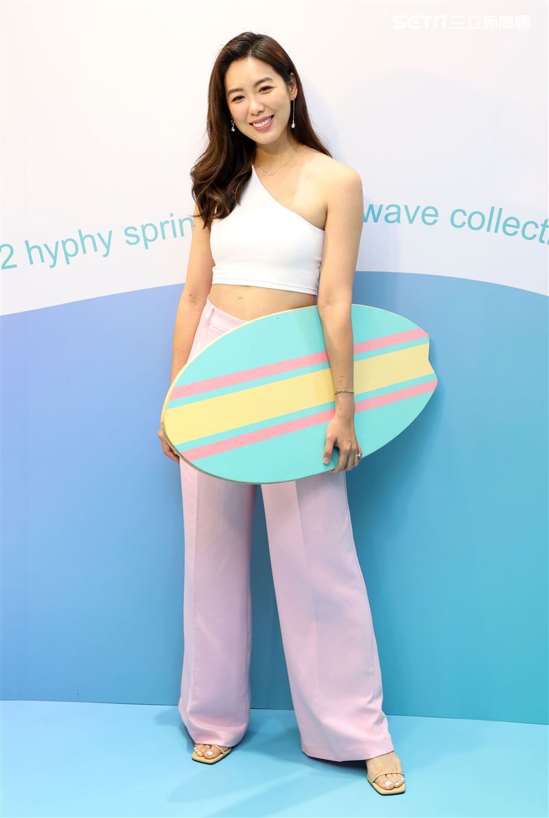 林可彤hyphy服飾新品發表會。（記者邱榮吉/攝影）