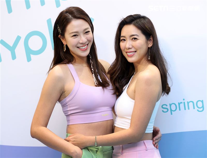 林又立、林可彤hyphy服飾新品發表會。（記者邱榮吉/攝影）