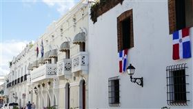 多明尼加，國旗。（圖／翻攝自pixabay）