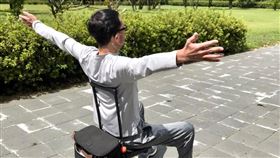 林禹宏醫師在病中，寫給我們的四個字。（圖／翻攝自林禹宏醫師臉書）