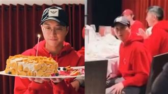 江宏傑慶生見神秘嘉賓　秒擁入懷超甜