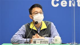 ▲0221 CDC記者會，羅一鈞（圖／指揮中心提供）