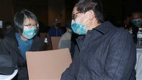 ▲周美青久違露面。（圖／記者邱榮吉攝）
