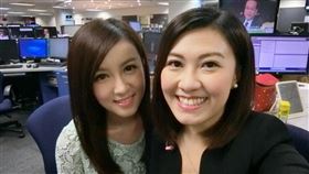 香港女主播李文欣（圖／翻攝自陳嘉倩臉書）