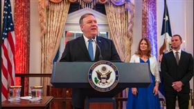 前美國國務卿蓬佩奧（Mike Pompeo）（圖／翻攝自蓬佩奧推特）