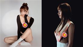 林襄深Ｖ戰袍（圖／翻攝自林襄臉書）