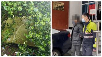 台東男北漂三芝紮營　警一查身份傻眼