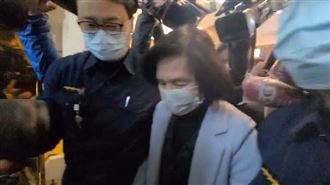 林姿妙80萬交保　微笑淡回4字