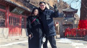 鍾鎮濤，鍾嘉晴。（圖/鍾嘉晴微博）