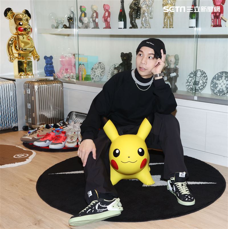 小s熙娣想聊節目保鏢派翠克三立新聞網專訪。（記者邱榮吉/攝影）