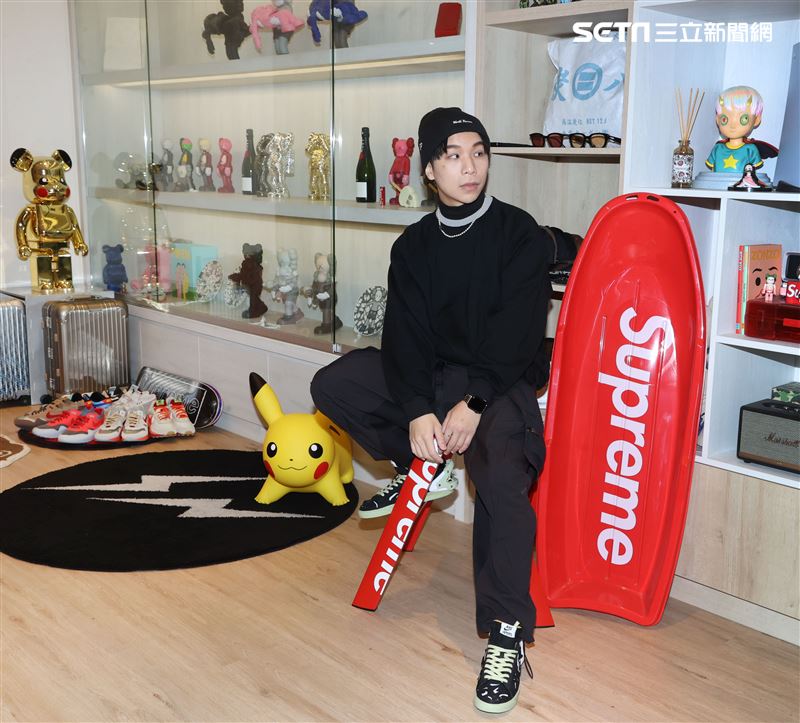 小s熙娣想聊節目保鏢派翠克三立新聞網專訪。（記者邱榮吉/攝影）