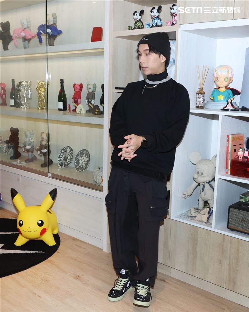 小s熙娣想聊節目保鏢派翠克三立新聞網專訪。（記者邱榮吉/攝影）