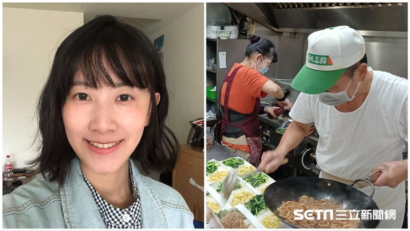 阿淑小吃悄熄燈　插畫家女兒感性發文