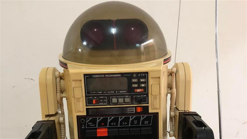 他曬爸珍藏30年機器人！超狂功能曝