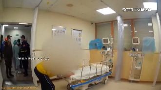 醉男續攤不成　砸酒瓶又襲警大鬧急診