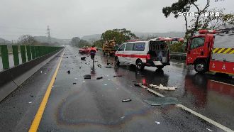 大雨視線差！姊弟自撞被拋飛1死1傷