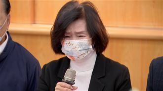 交保後首露面！林姿妙哭：對不起兒女