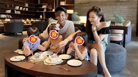  阿翔一家五口（圖／翻攝自grace臉書）