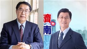 黃偉哲、謝龍介。（圖／翻攝自黃偉哲、謝龍介臉書）