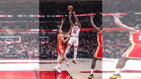 ▲德羅森（DeMar DeRozan）狂砍37分，率領公牛擊退老鷹。（圖／翻攝自公牛推特）