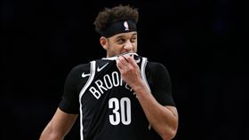 ▲柯瑞弟（Seth Curry）攻下全隊最高22分。（圖／美聯社／達志影像）