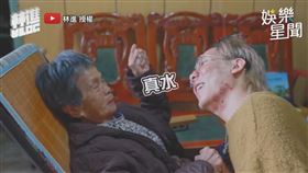 ▼▲林進不斷鼓勵著阿嬤。（圖／林進 授權）