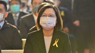 小英：感謝海董堅持顧台灣、保護民主