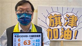 莊人祥說明疫情。（圖／指揮中心提供）