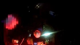 台中市男子，吃薑母鴨祛寒，酒駕。(圖／翻攝畫面)