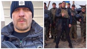 ▲烏希克是現任重量級世界拳王，2月初便自英國回到烏克蘭加入預備役。（圖／翻攝自烏西克個人官方IG，翻攝自boxing_worldwide1 官方IG）