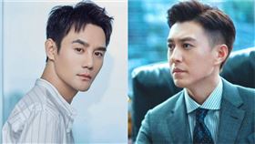 王凱（左）與靳東（右）。（圖／翻攝自微博）