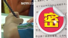 中國小朋友造句炫富（組合圖／翻攝自微博與資料照）