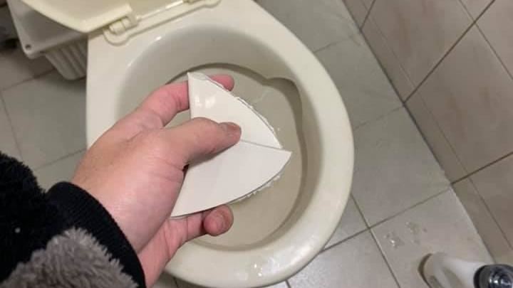 她曝男友蹲馬桶解放　網驚喊裂了就掰