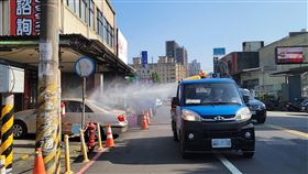 桃園新增7本土確診  市府清消（1）中央流行疫情指揮中心28日公布桃園新增7例本土個案，桃園市政府環保局針對已公布的確診個案公共場所足跡，進行清潔消毒作業。（桃園市政府環保局提供）中央社記者吳睿騏桃園傳真  111年2月28日