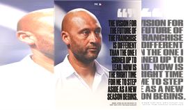 ▲基特（Derek Jeter）退出馬林魚經營。（圖／翻攝自FOX Sports: MLB推特）