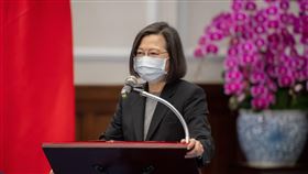 蔡英文接見「社團法人台灣電子設備協會理事長等幹部」（圖／總統府提供）