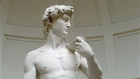 ▲大衛像/米開朗基羅/1501 - 1504; Florence, Italy/現館藏地: 學院美術館/517 x 199 公分（圖／相關單位提供）