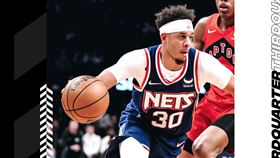 ▲柯瑞弟（Seth Curry）全場投進3球。（圖／翻攝自籃網推特）