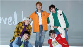 新男團Ａll in 5發片三立新聞網專訪。（記者邱榮吉/攝影）