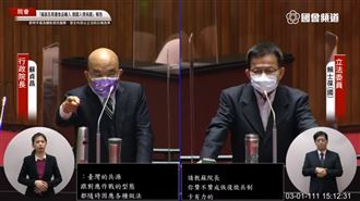 美國不出兵救台灣？蘇貞昌霸氣回這句