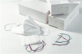 收起大膽用色！中衛純白口罩回歸寧靜（圖／中衛提供）