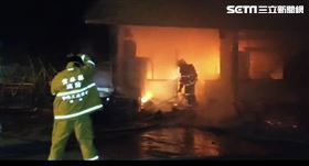 雲林暗夜大火奪一命！堂兄弟1死1傷(圖/翻攝畫面)
