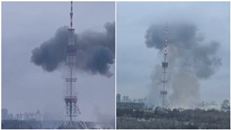 飛彈砸基輔電視塔影片曝　5平民喪命