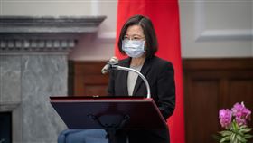 總統蔡英文見拜登特使團（總統府提供）