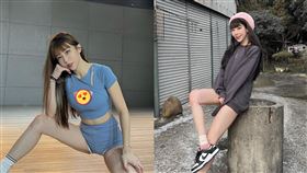 梓梓五官精緻、身材火辣，在網路上擁有大批粉絲支持。（圖／翻是攝自梓梓IG）