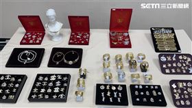保二刑大破獲2銀樓販售仿冒名牌金飾案件，侵權市值逾1千萬元。（圖／翻攝畫面）