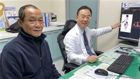 陳先生表示抗癌成功後，最想與陪他走過抗癌之路的女友，繼續做一生熱愛的庭園造景工作。（圖／烏日林新醫院提供）