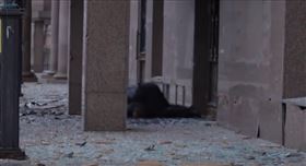 目睹俄飛彈轟炸母護子雙亡　記者落淚（圖／翻攝自CGTN)