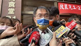 台南市長黃偉哲受訪。（圖／記者黎冠志攝）